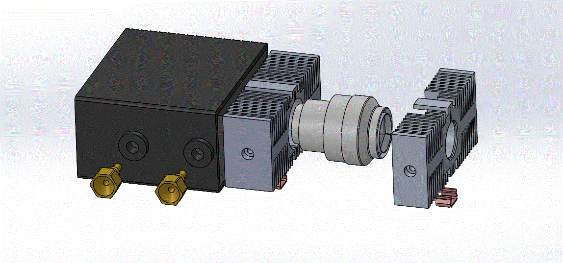 Xenon lamp module for microscope